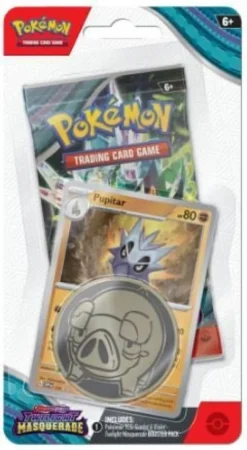 Pokémon TCG - Scarlet & Violet Twilight Masquerade Checklane Blister - Pupitar