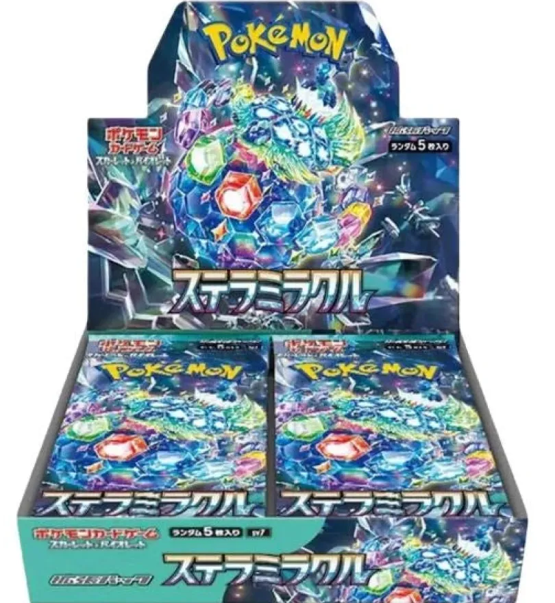 Pokémon TCG - Stellar Miracle Booster Display (30 Boosters) Japansk