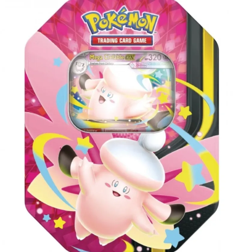 Pokémon TCG: Summer Tin 2026 - Mega Clefable EX (max 1/kund)