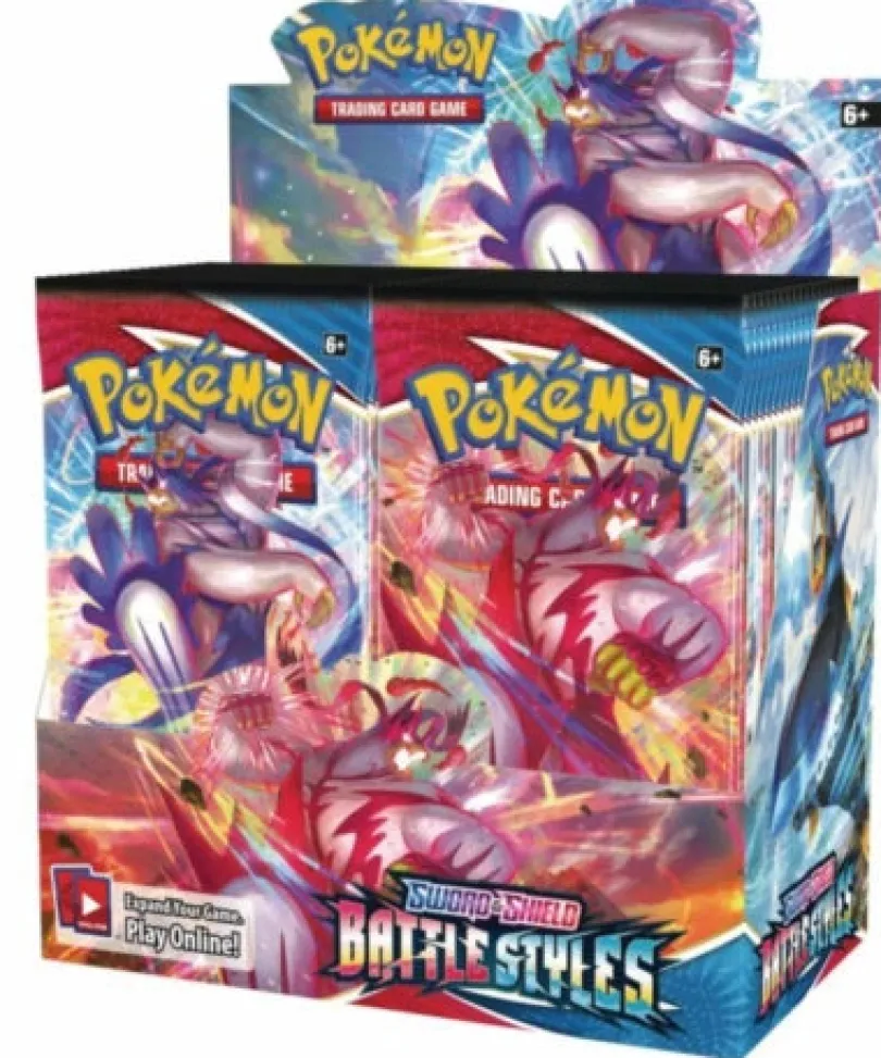 Pokémon TCG Sword & Shield - Battle Styles: Booster Display (36 Boosters)