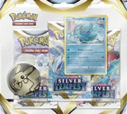 Pokémon TCG - Sword & Shield Silver Tempest 3-pack Blister - Manaphy