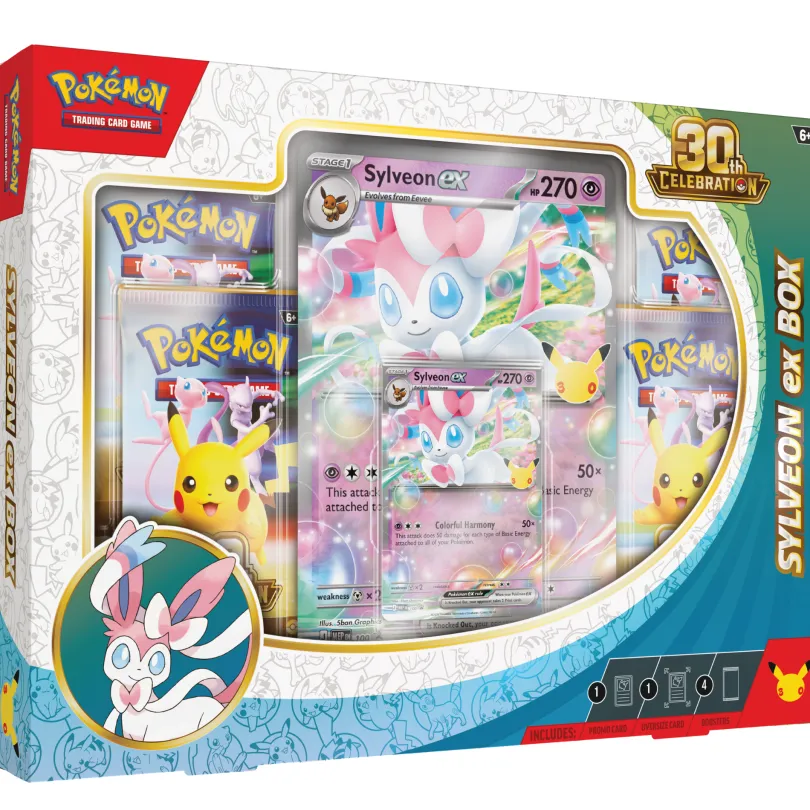 Pokémon TCG: 30th Celebration Pokémon ex Box Sylveon - Max 1/kund