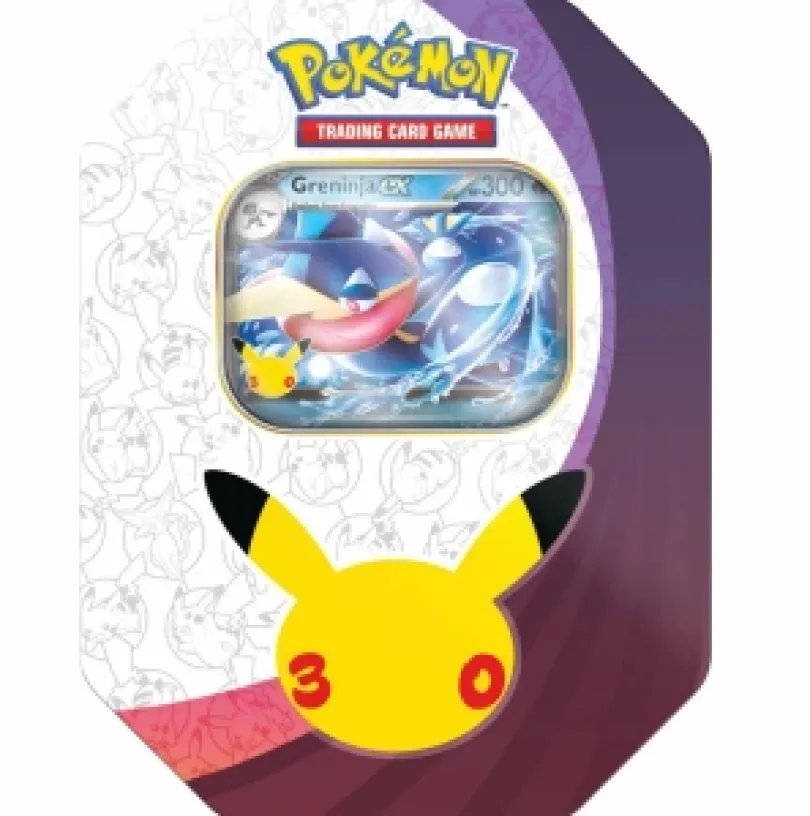 Pokémon TCG: 30th Celebration Tin Greninja - Max 1 /kund