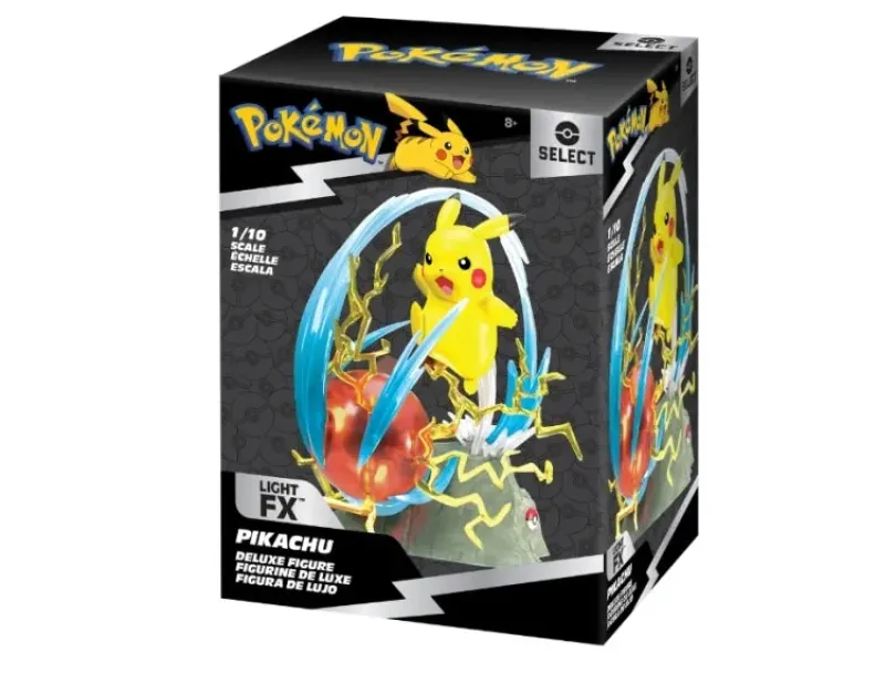 Pokémon 25th anniversary Light-Up Deluxe Statue Pikachu 33 cm