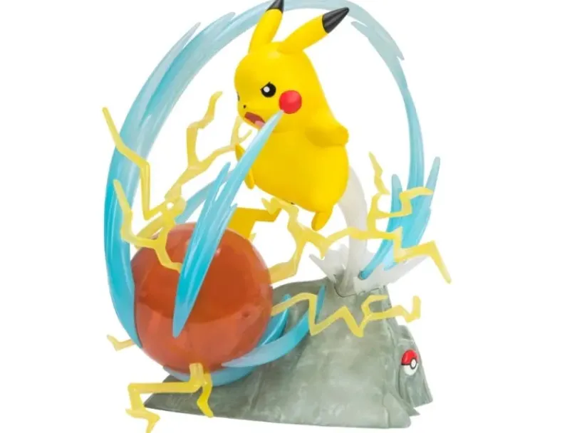 Pokémon 25th anniversary Light-Up Deluxe Statue Pikachu 33 cm