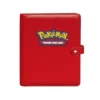 Premium Red 4-Pocket Snap Binder for Pokémon