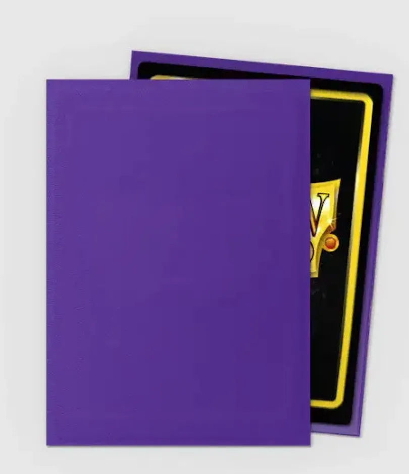 Purple - Matte Sleeves - Standard Size (100)