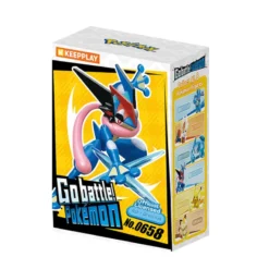 Qman Keepplay Pokemon Battle Series Wave 1 Greninja Byggsats