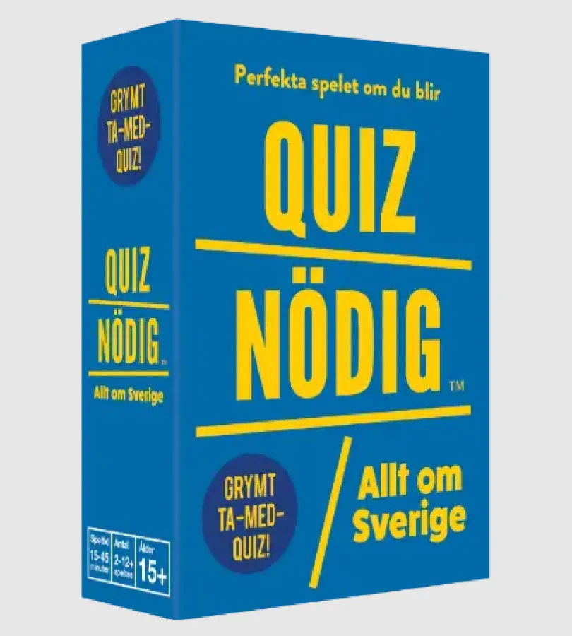 QuizNödig - Allt om Sverige