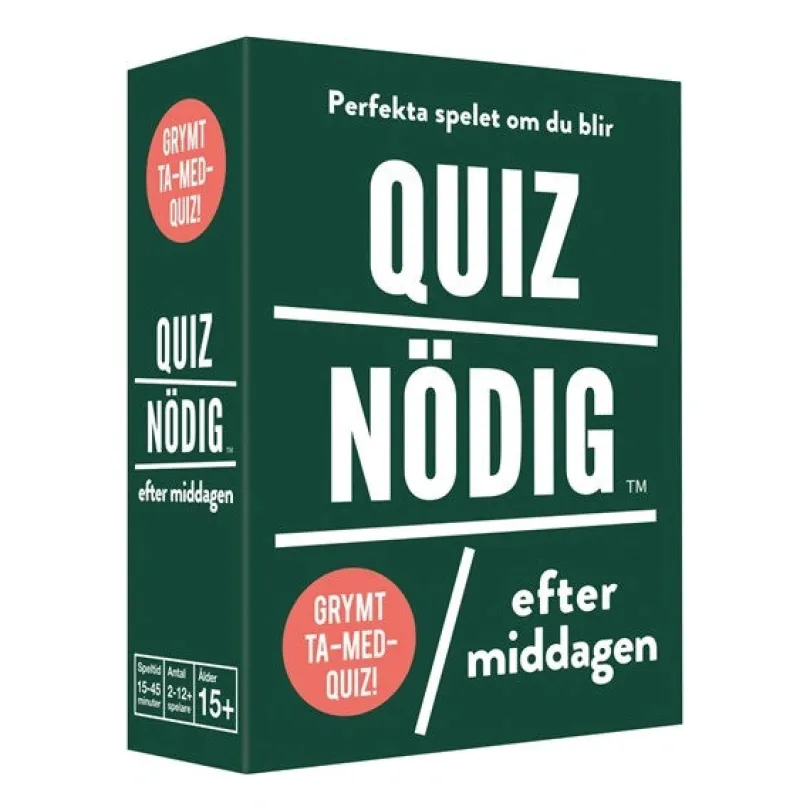 Quiznödig - Efter Middagen