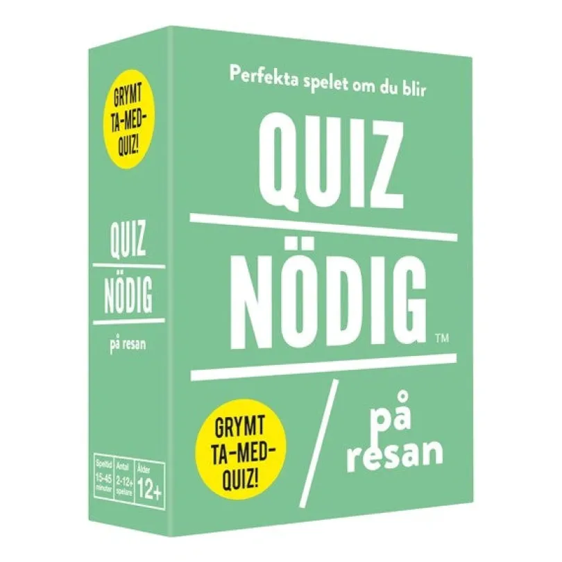 Quiznödig - På Resan