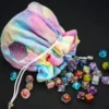 Rainbow Dice Storage Bag