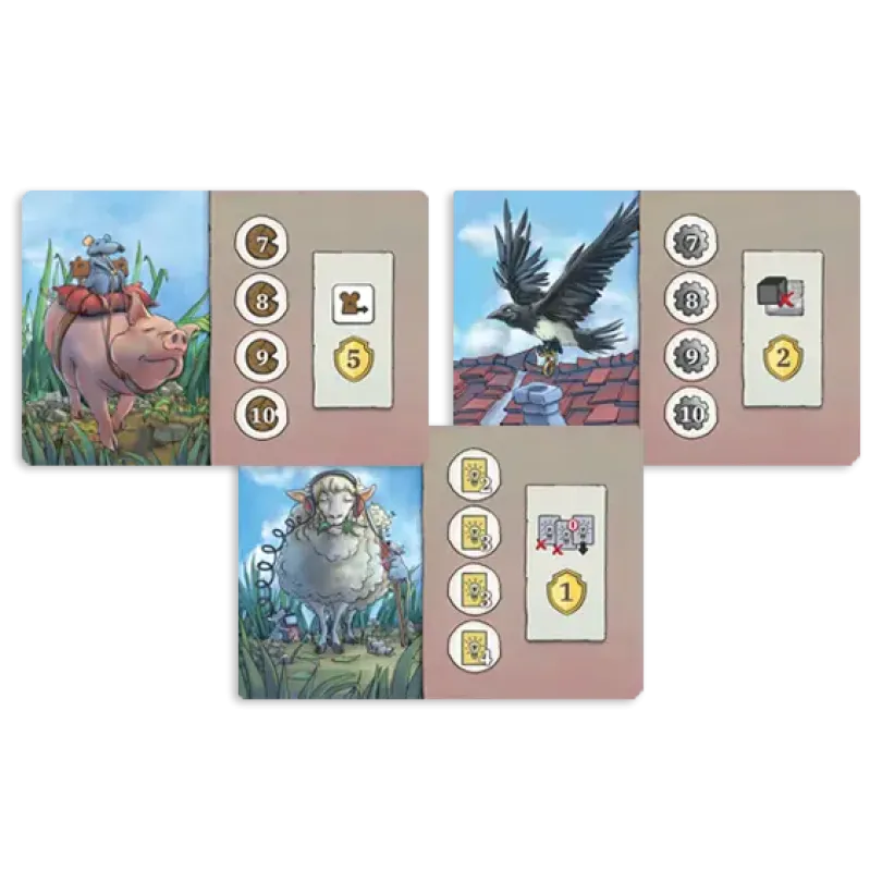 Rats of Wistar Objective Cards Set