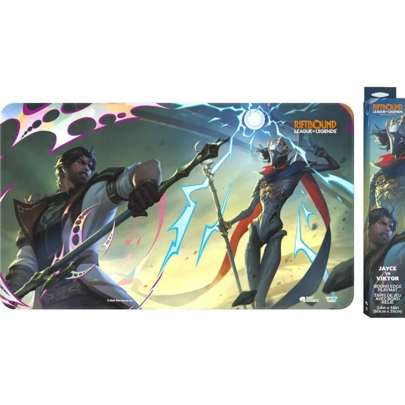 Riftbound: League of Legends TCG: Vendetta Playmat - Jayce vs. Viktor