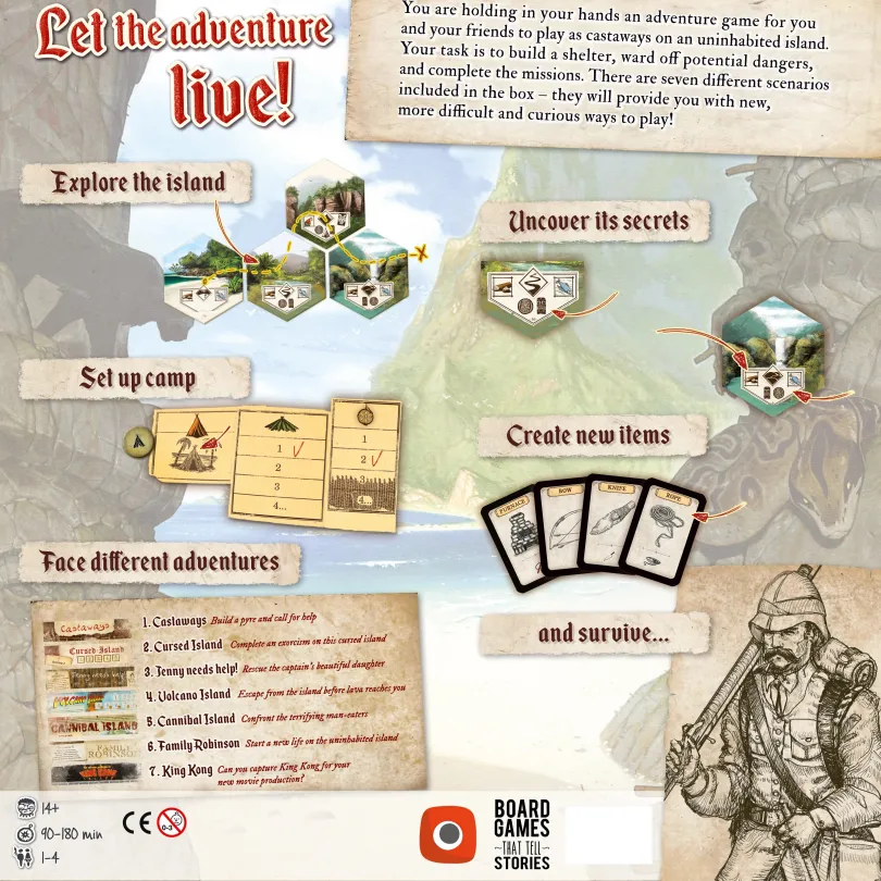 Robinson Crusoe: Adventure on the Cursed Island (2nd Edition)