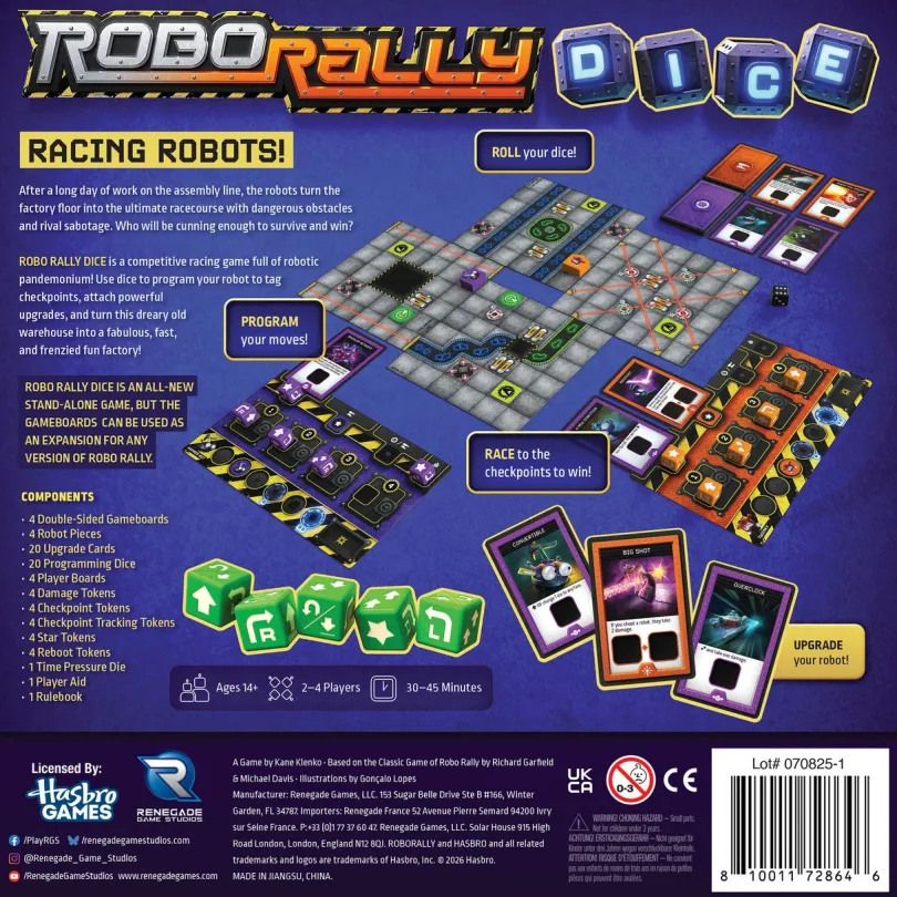 Robo Rally Dice