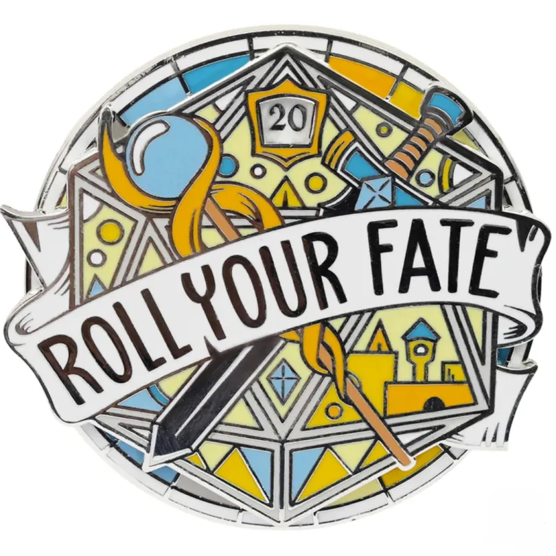Roll Your Fate Spinner Pin