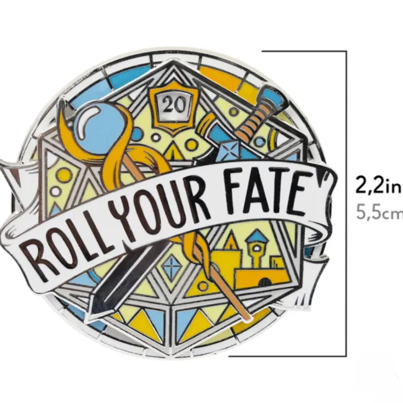 Roll Your Fate Spinner Pin