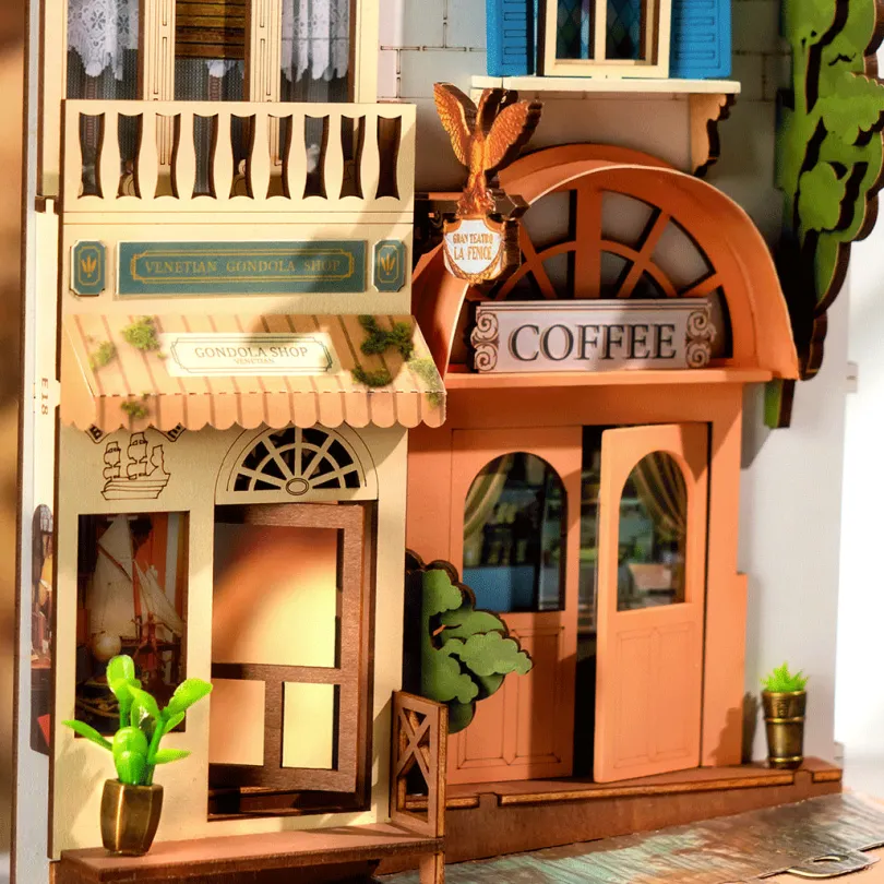 Romantic Venice - Book Nook Kit - Rolife