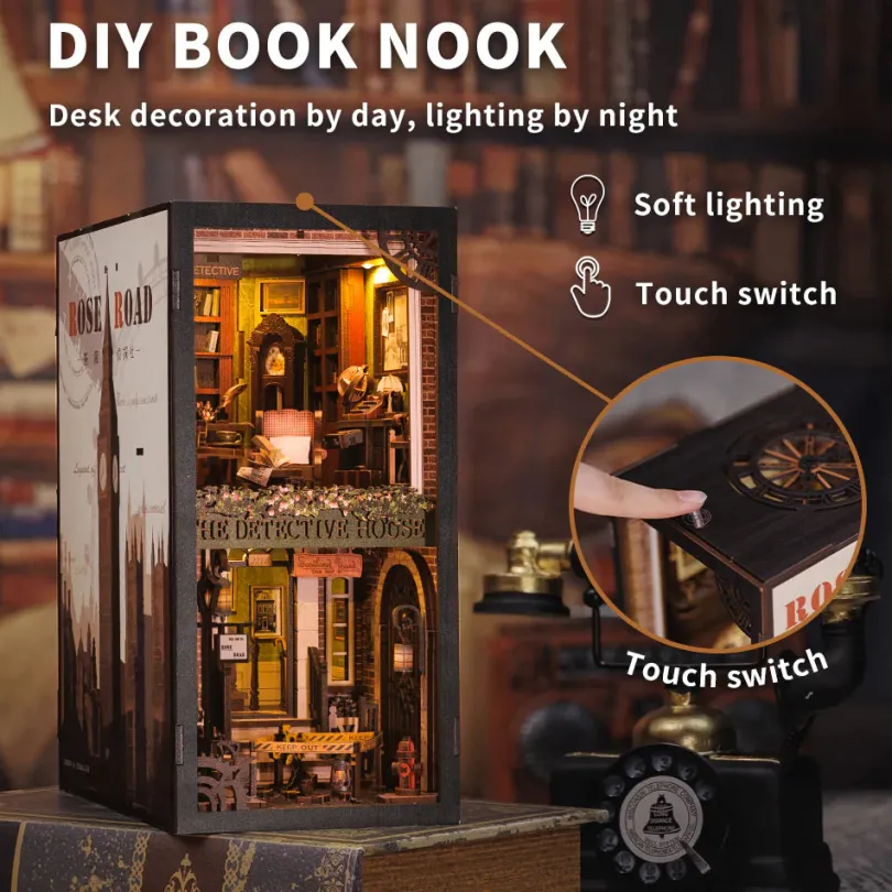 Rose Detective Agency - Book Nook Kit - CuteBee