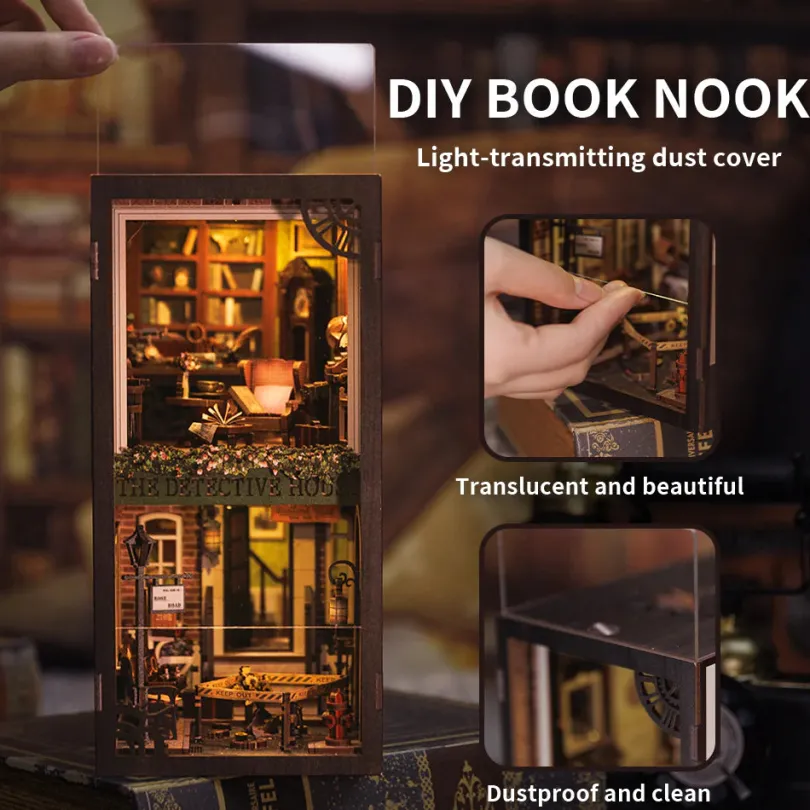 Rose Detective Agency - Book Nook Kit - CuteBee