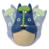Round Bottomed Figurine Mid Totoro with leaf My Neighbor Totoro