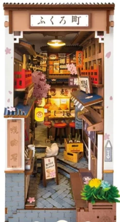 Sakura Wine Alley - Book Nook Kit - Rolife