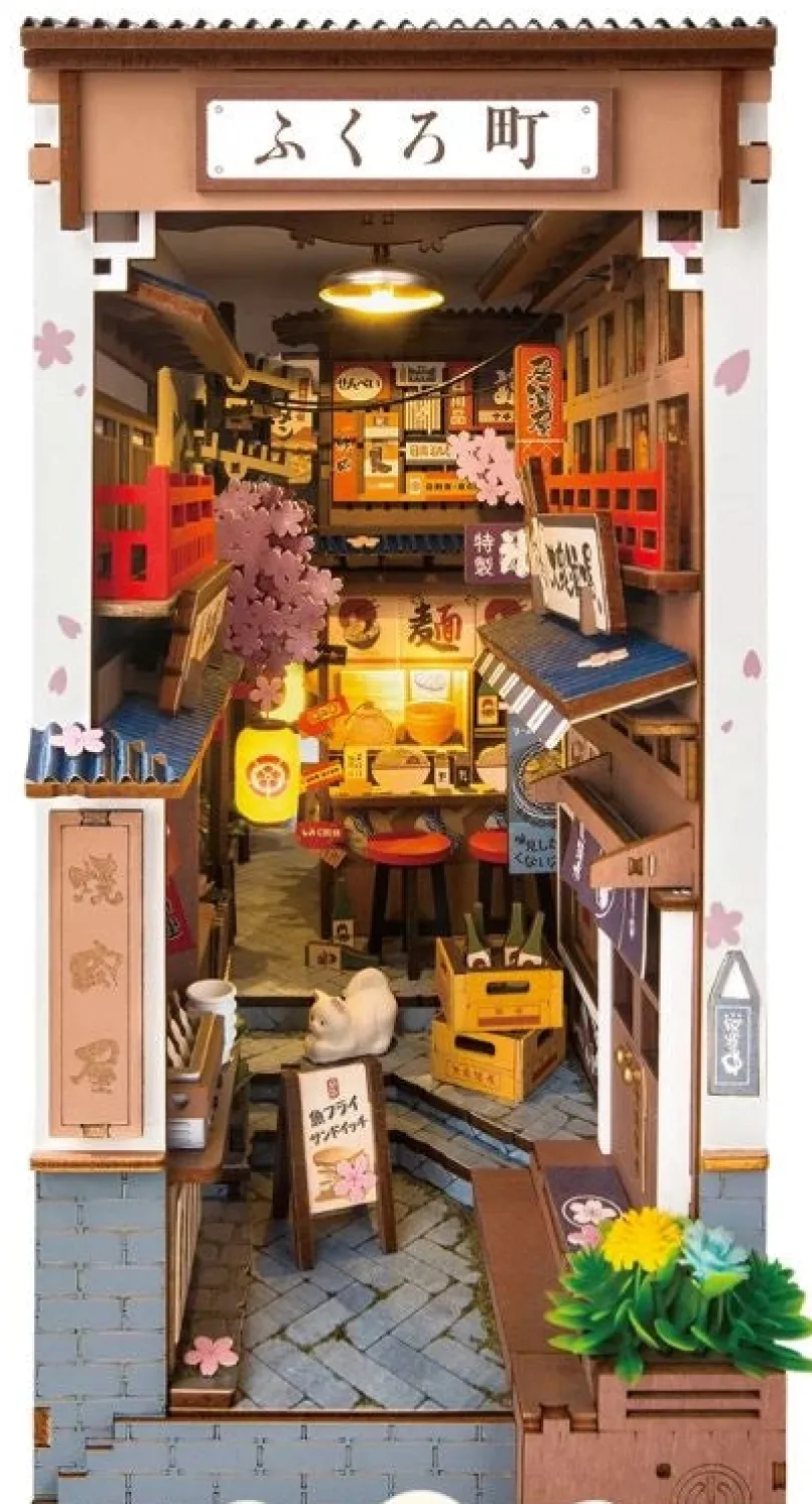 Sakura Wine Alley - Book Nook Kit - Rolife