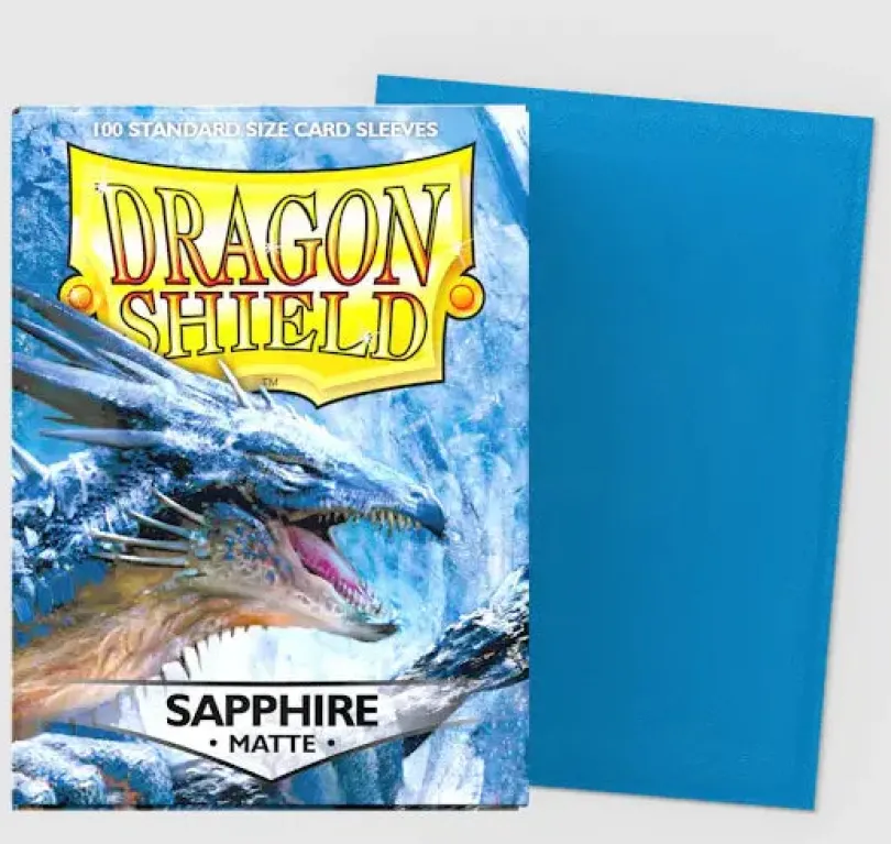 Sapphire - Matte Sleeves - Standard Size (100)