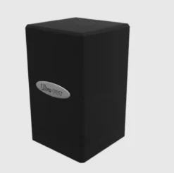 Satin Tower Deckbox Black