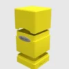 Satin Tower Deckbox Bright Yellow