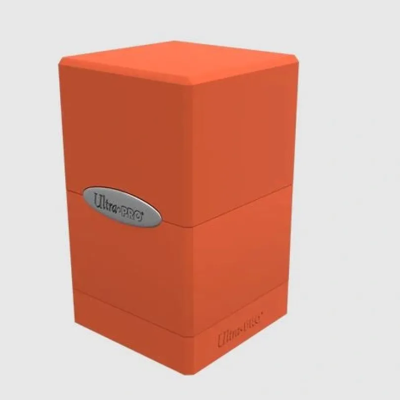 Satin Tower Deckbox Orange