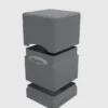 Satin Tower Deckbox Smoke Grey