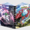 Scarlet and Violet Roaring Moon and Iron Valiant 9-Pocket Portfolio for Pokémon