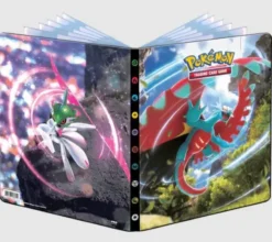 Scarlet and Violet Roaring Moon and Iron Valiant 9-Pocket Portfolio for Pokémon