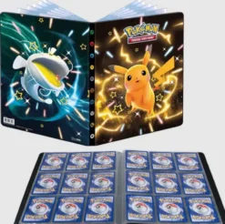 Scarlet and Violet Shiny Pikachu, Dondozo, and Tatsugiri 9-Pocket Portfolio for Pokémon
