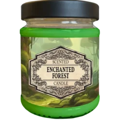 Scented Candle Enchanted Forest with Surprise Dice
