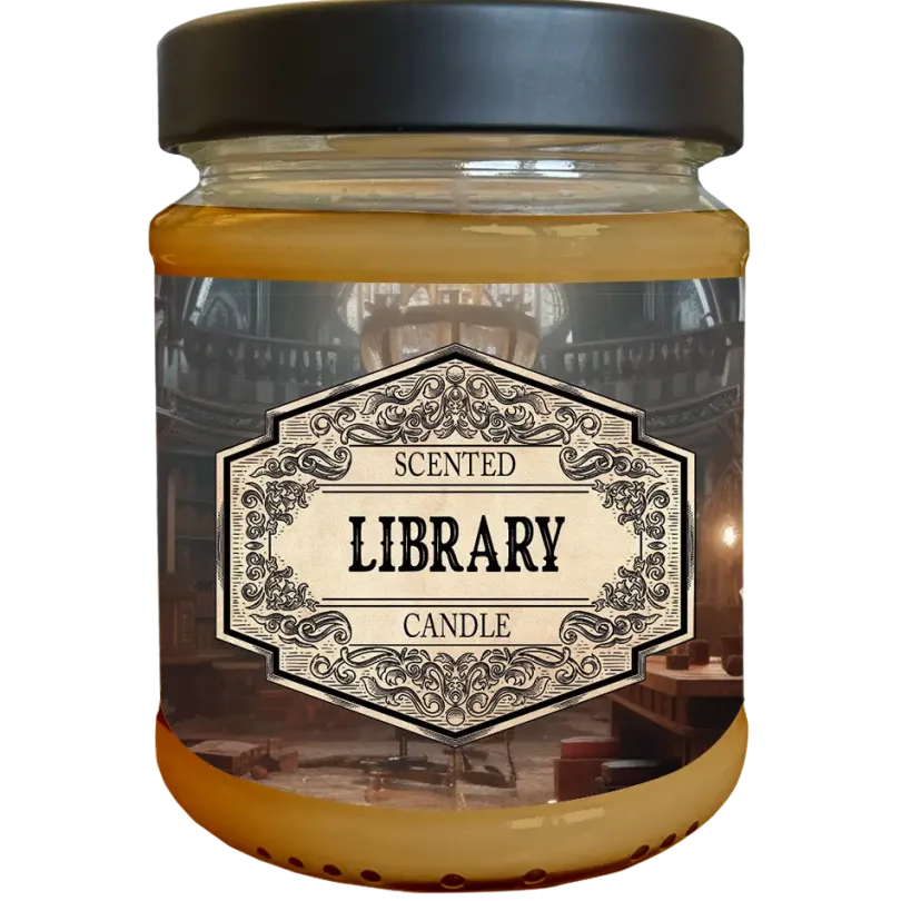 Scented Candle Library with Surprise Dice