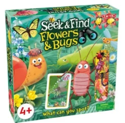 Seek & Find Flowers & Bugs