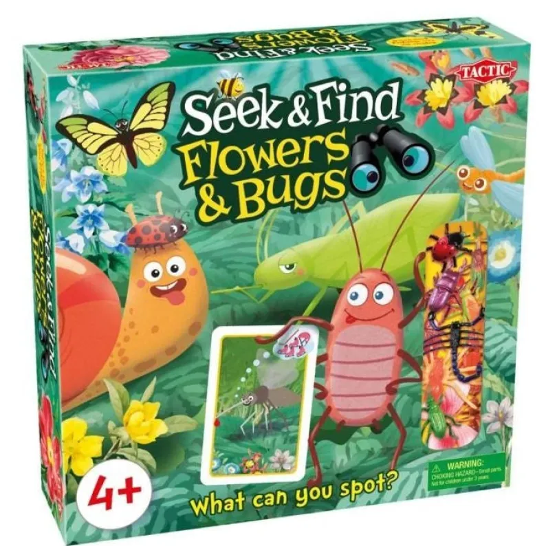 Seek & Find Flowers & Bugs