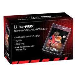 Semi-Rigid Card Holders with 1/2" Lip (200st)