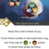 SETI Pluto Promo Card