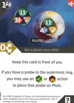 SETI Pluto Promo Card