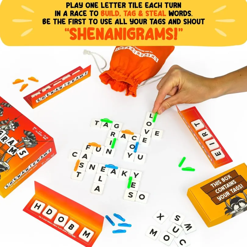 Shenanigrams The Mega Mischievous Word Game