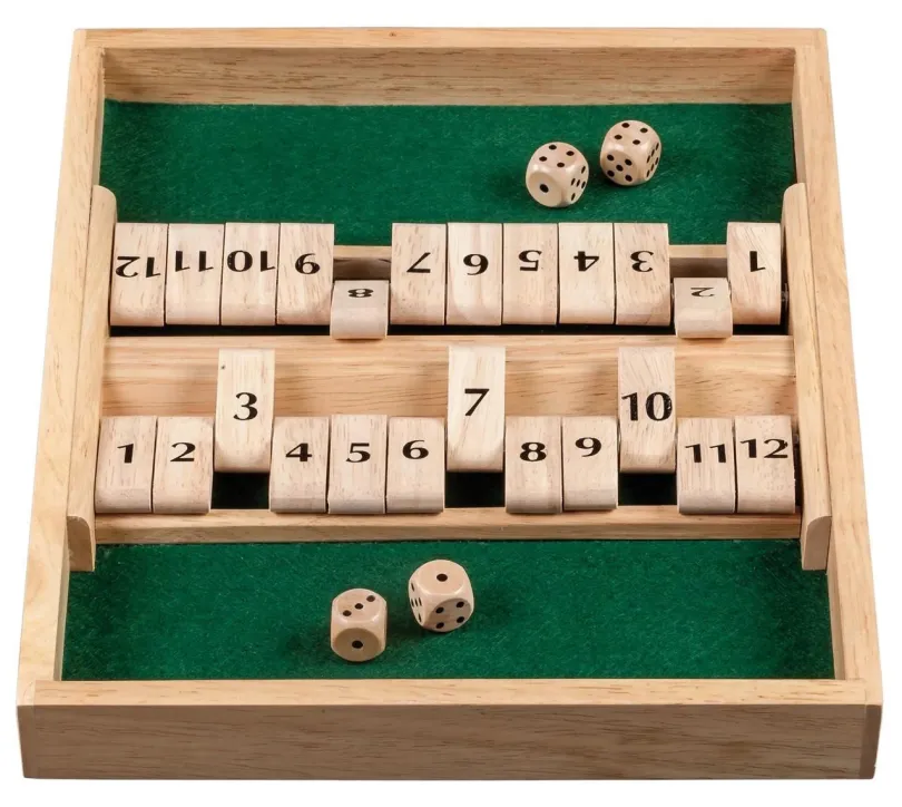 Shut The Box, 12 numbers, variant 2 (3282)