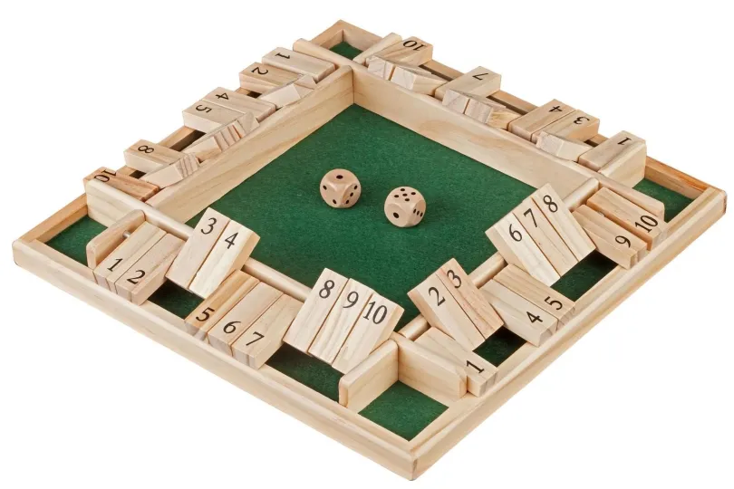 Shut The Box, 10 numbers, variant 4, (3283)