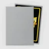 Silver Matte Sleeves Standard Size (100 sleeves)