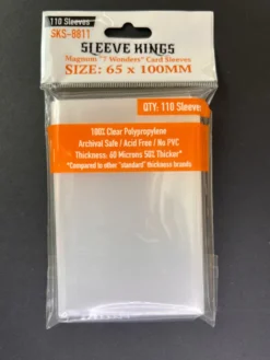 Sleeve Kings - Magnum 7 Wonders Card Sleeves, 65x100mm (110)