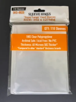 Sleeve Kings - Super Large Sleeves, 102x127mm (110)