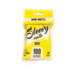 Sleevy MINI - matte (100 sleeves for 41x63 mm cards)